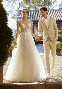 JUBILATION wedding dress White One Collection 2023 | Boutique Paris