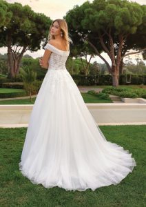 ANISSA wedding dress White One Collection 2024 | Boutique Paris