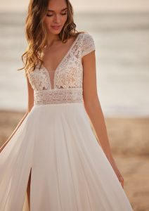 MINNIE wedding dress San Patrick Collection 2024| Boutique Paris