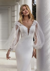SORAYA wedding dress San Patrick Collection 2024| Boutique Paris