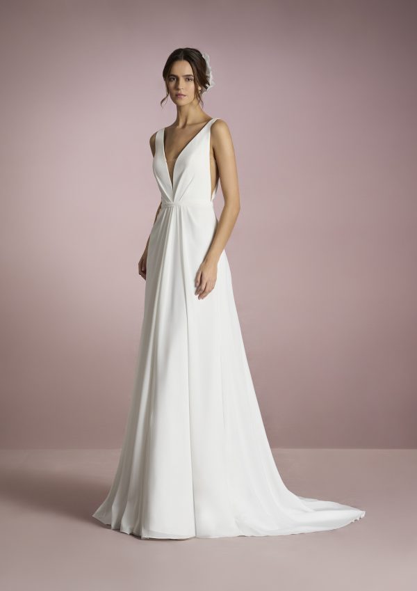 SATOMI wedding dress White One Collection 2025 | Boutique Paris