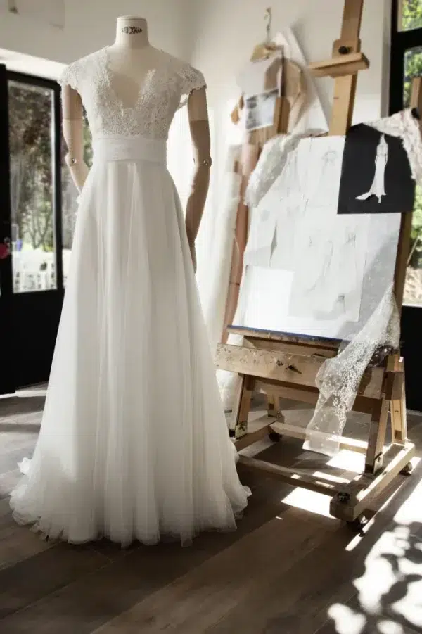 Robe de Mariée ANGEL Cymbeline Collection 2025| Paris 15